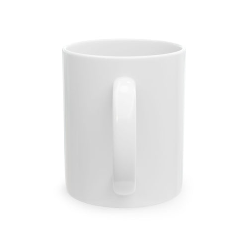Grace Over Grind Ceramic Mug — Teacher Coffee Cup with Books, Apple & 'Grace Over Grind' Typography