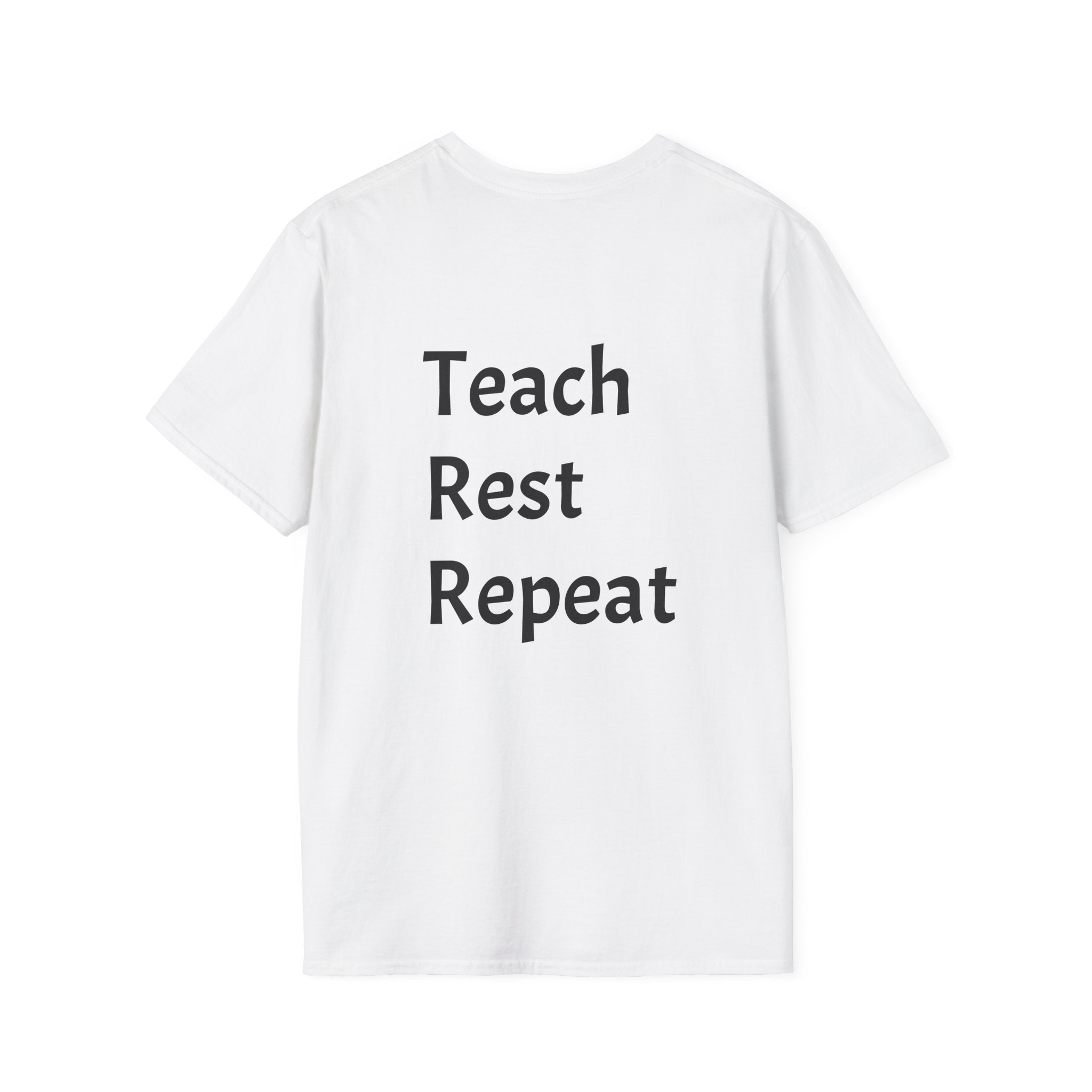 Teacher Wellness T-Shirt — "In My Teacher Wellness Era/Teach Rest Repeat